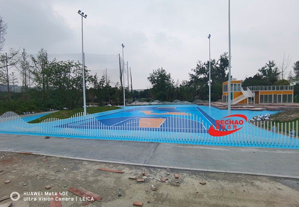 湖北硅PU篮球场