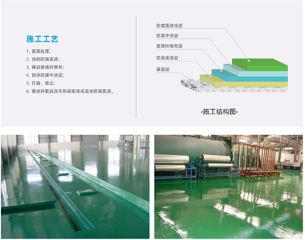 乙烯基酯重防腐地坪