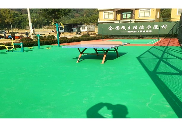 弹性丙烯酸球场