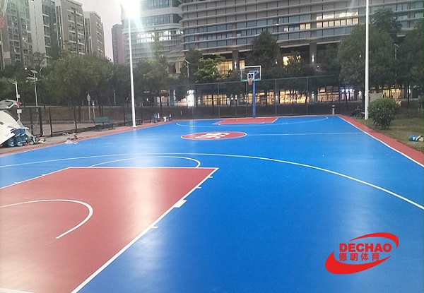 云南硅pu球场材料