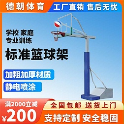 三人街头赛篮球架